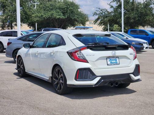 White Orchid Pearl 2019 Honda Civic Sport Touring