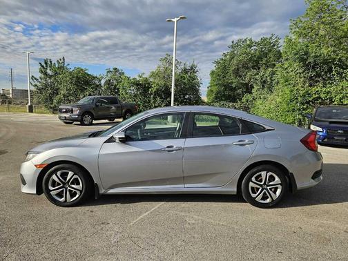 Silver 2017 Honda Civic LX