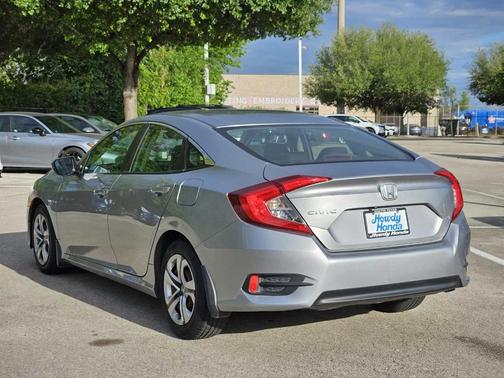 Silver 2017 Honda Civic LX