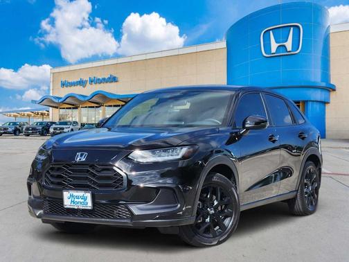 Crystal Black Pearl 2024 Honda HR-V Sport