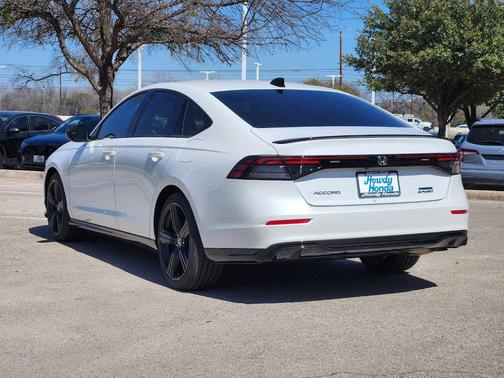 Platinum White Pearl 2026 Honda Accord Hybrid Sport-L