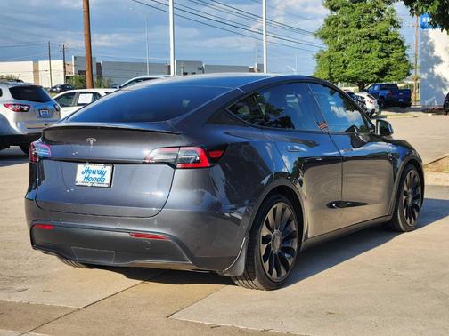 Gray 2021 Tesla Model Y Performance
