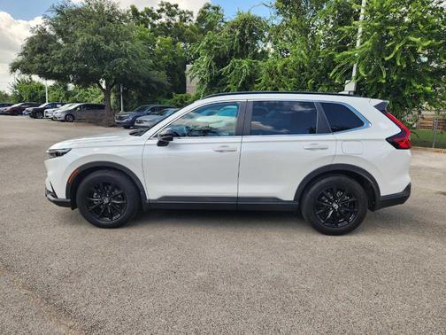 Platinum White Pearl 2024 Honda CR-V Hybrid Sport