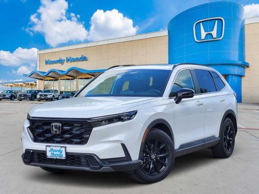 Platinum White Pearl 2024 Honda CR-V Hybrid Sport