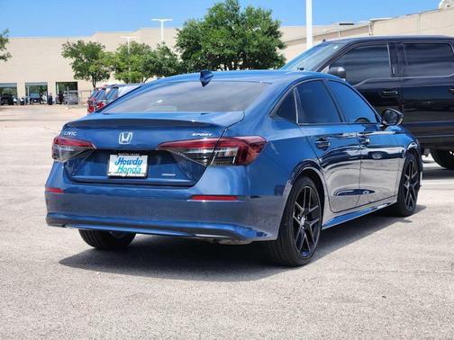 Blue Lagoon 2025 Honda Civic Hybrid