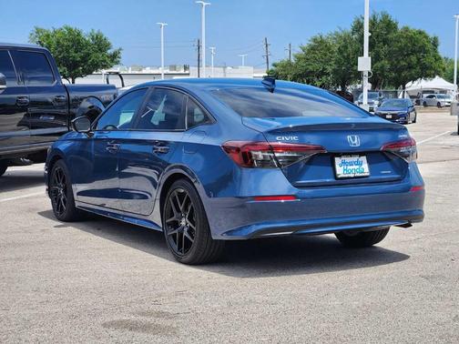 Blue Lagoon 2025 Honda Civic Hybrid