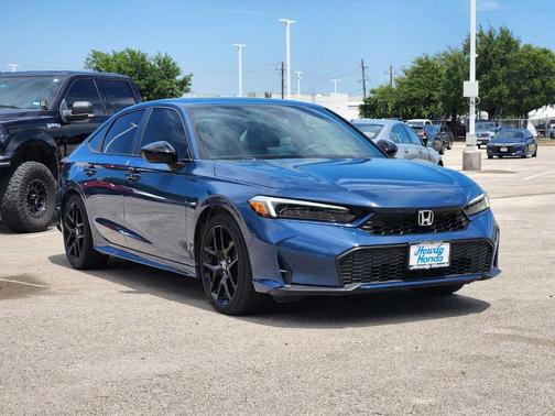Blue Lagoon 2025 Honda Civic Hybrid
