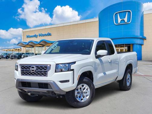 Glacier White 2024 Nissan Frontier SV