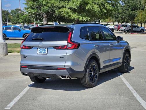 Solar Silver Metallic 2026 Honda CR-V Hybrid Sport-L