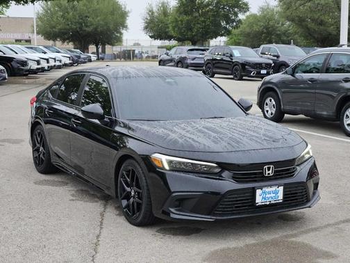 Crystal Black Pearl 2024 Honda Civic Sport