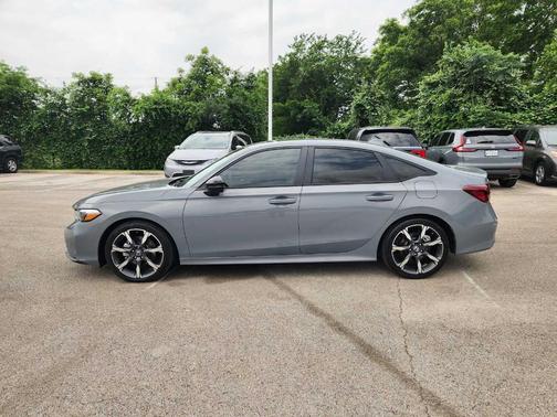 Urban Gray Pearl 2025 Honda Civic Hybrid TOURING