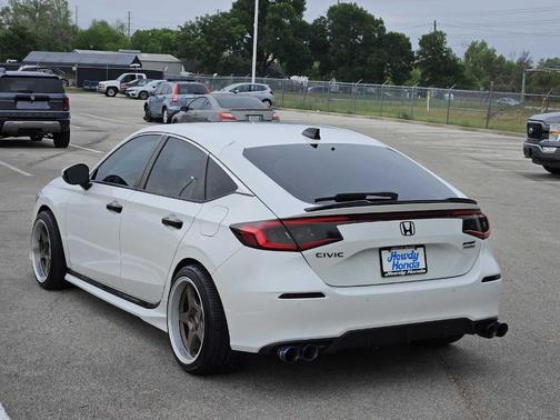 Platinum White Pearl 2024 Honda Civic Sport Touring