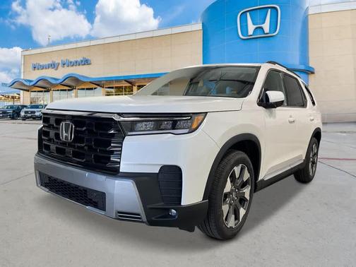 Platinum White Pearl 2026 Honda Pilot Elite