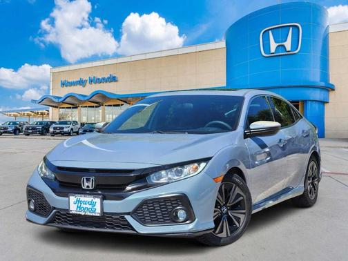 Gray 2017 Honda Civic EX