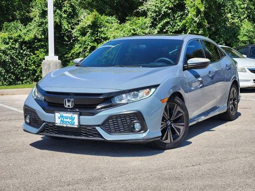 Gray 2017 Honda Civic EX