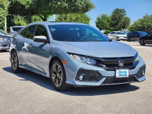Gray 2017 Honda Civic EX