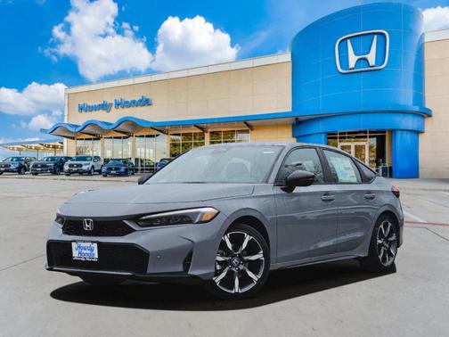 Urban Gray Pearl 2026 Honda Civic Hybrid Sport Touring