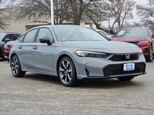 Urban Gray Pearl 2026 Honda Civic Hybrid Sport Touring