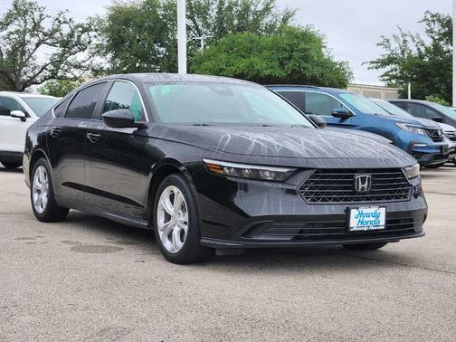 Crystal Black Pearl 2024 Honda Accord LX