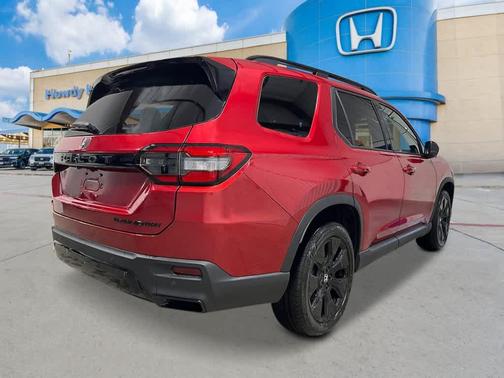 Radiant Red Metallic II 2026 Honda Pilot Black Edition