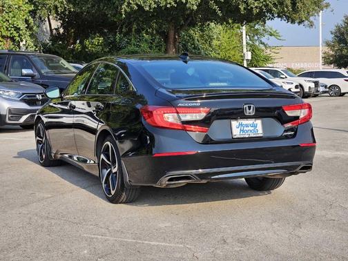 Black 2018 Honda Accord Sport