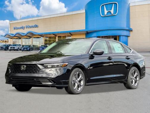 Crystal Black Pearl 2026 Honda Accord Hybrid EX-L