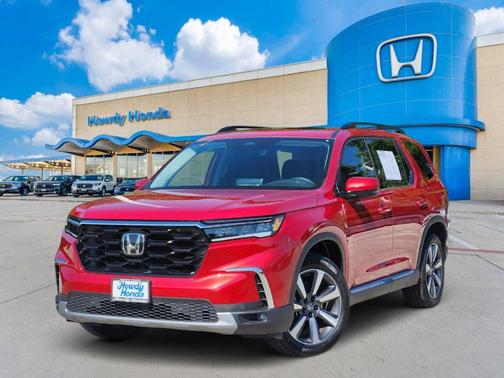 Radiant Red Metallic II 2025 Honda Pilot Touring