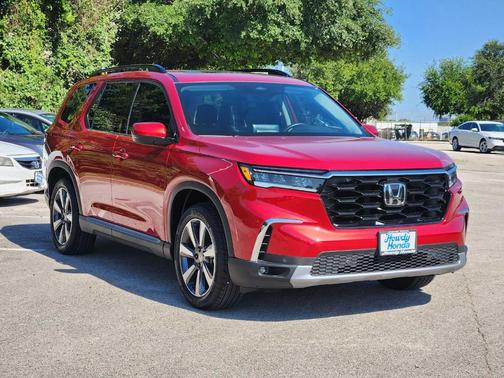 Radiant Red Metallic II 2025 Honda Pilot Touring