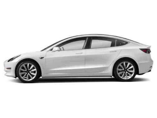 White 2019 Tesla Model 3 Long Range