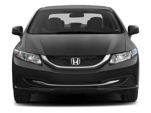 Gray 2013 Honda Civic LX