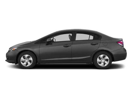 Gray 2013 Honda Civic LX