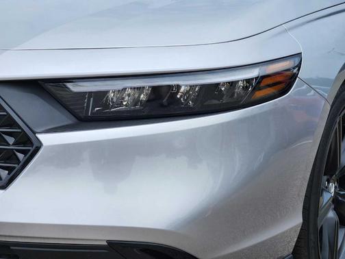 Solar Silver Metallic 2026 Honda Accord Hybrid Sport-L