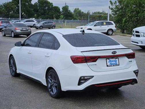Clear White 2021 Kia Forte GT-Line