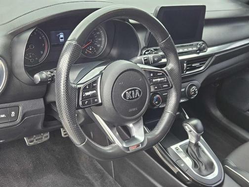 Clear White 2021 Kia Forte GT-Line