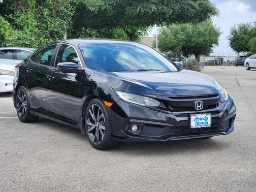 Crystal Black Pearl 2020 Honda Civic Sport
