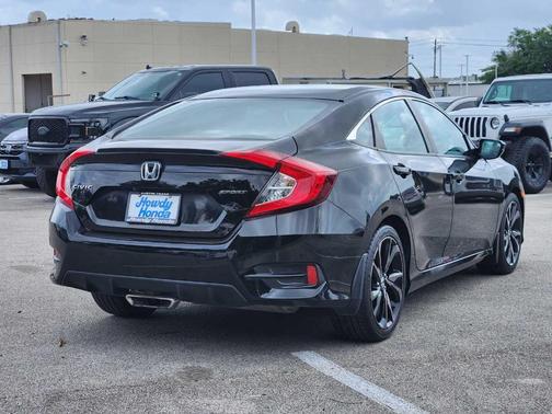 Crystal Black Pearl 2020 Honda Civic Sport