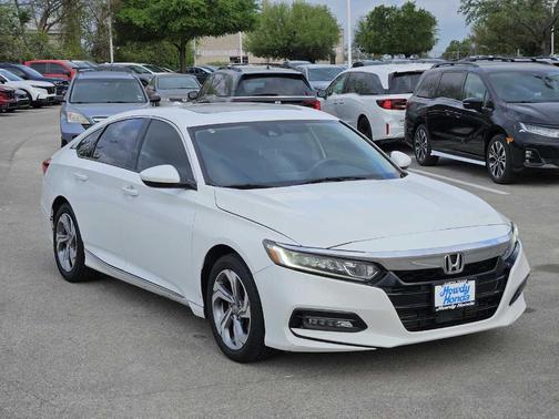 Platinum White Pearl 2020 Honda Accord EX 1.5T
