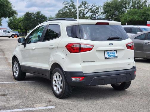 Diamond White 2020 Ford EcoSport SE