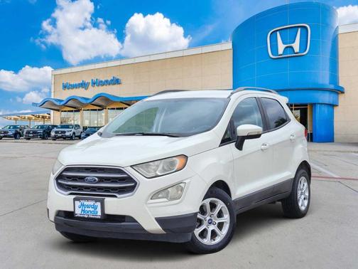 Diamond White 2020 Ford EcoSport SE