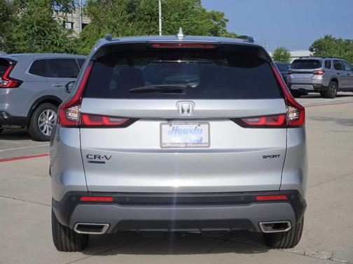 Solar Silver Metallic 2026 Honda CR-V Hybrid Sport-L