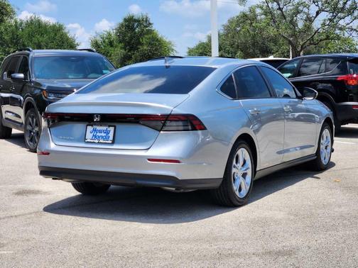 Solar Silver Metallic 2025 Honda Accord LX