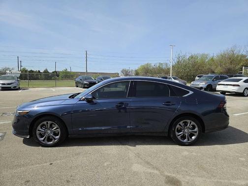 Blue 2025 Honda Accord Hybrid EX-L