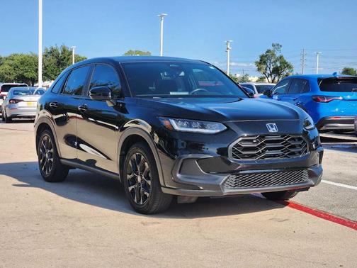 Crystal Black Pearl 2024 Honda HR-V Sport