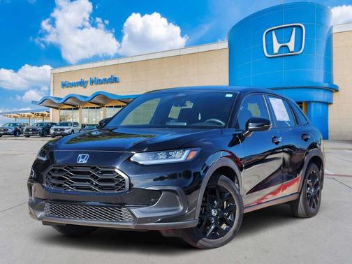 Crystal Black Pearl 2024 Honda HR-V Sport