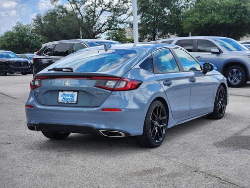 Sonic Gray Pearl 2024 Honda Civic Sport Touring
