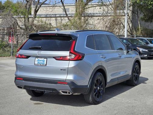 Lunar Silver Metallic 2024 Honda CR-V Hybrid Sport