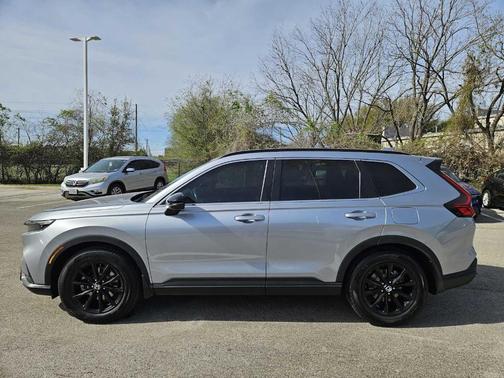 Lunar Silver Metallic 2024 Honda CR-V Hybrid Sport