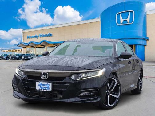 Black 2018 Honda Accord Sport