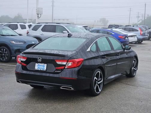 Black 2018 Honda Accord Sport