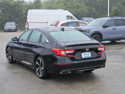 Black 2018 Honda Accord Sport